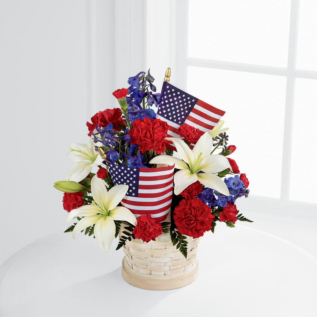 American Glory Bouquet – Woodbury Flowers, Woodbury GA