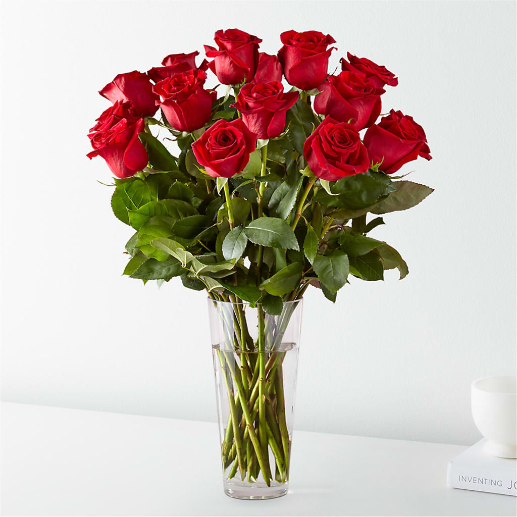 Long Stem Red Rose Bouquet – Woodbury Flowers, Woodbury GA