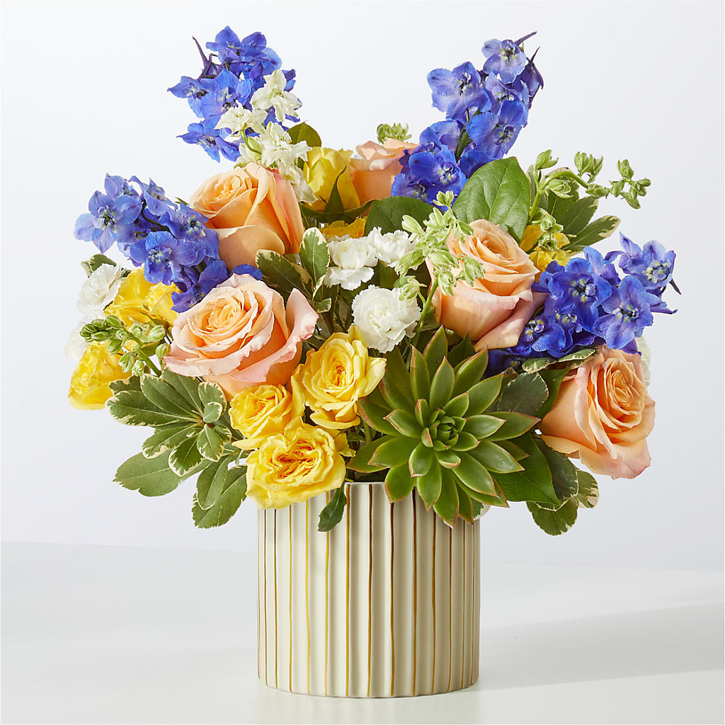 Cobalt Reverie Bouquet – Woodbury Flowers, Woodbury GA