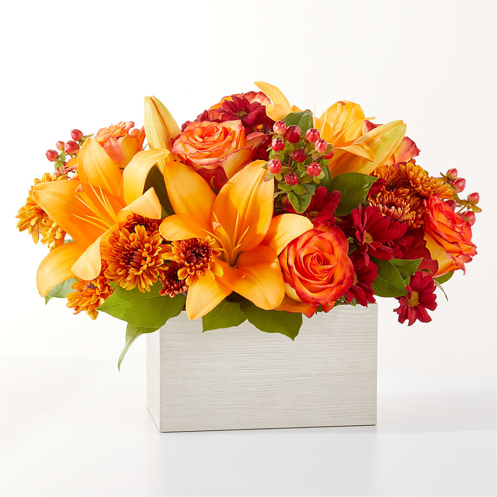 Backyard Bonfire Bouquet – Woodbury Flowers, Woodbury GA