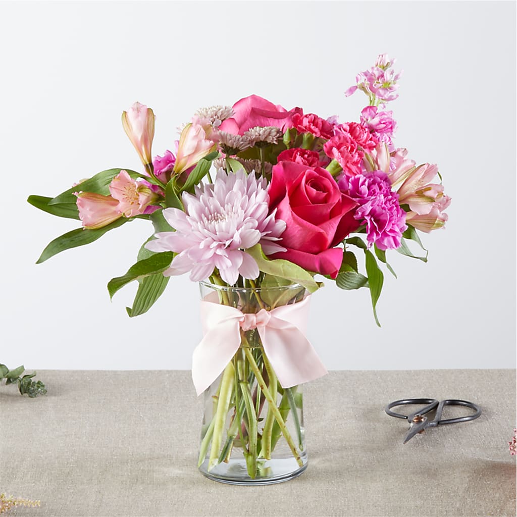 Pink Ribbon - A Florist Original – Woodbury Flowers, Woodbury GA