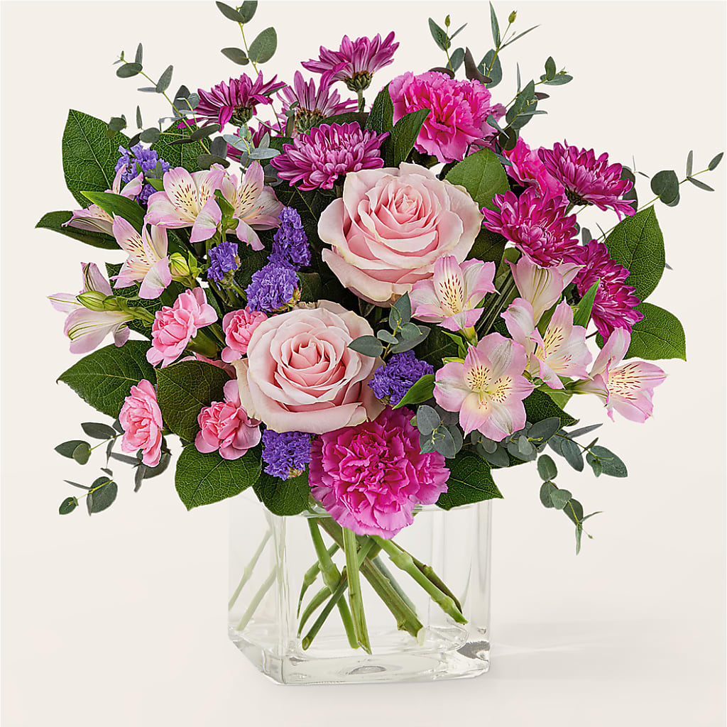 Rosy Radiance Bouquet – Woodbury Flowers, Woodbury GA