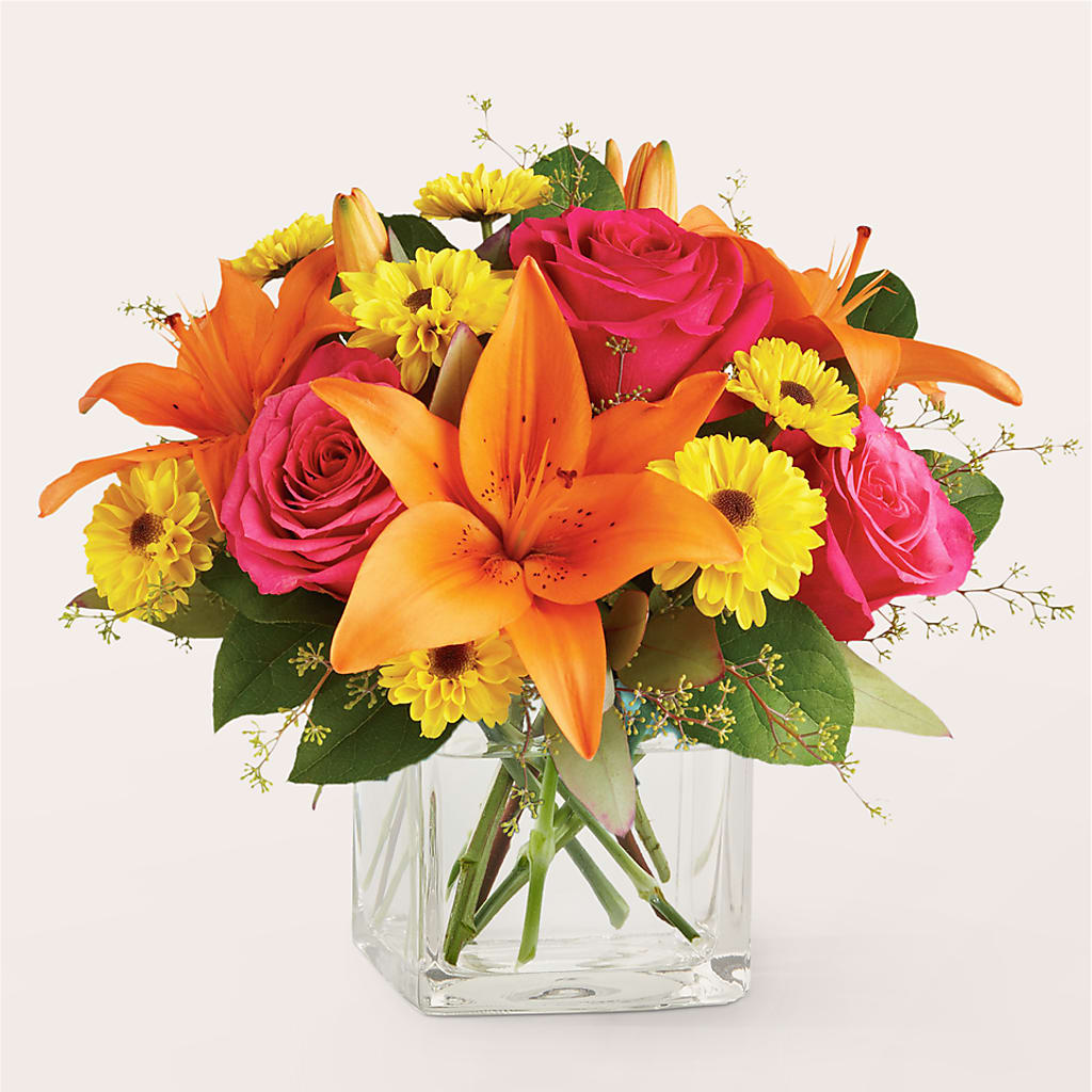 Neon Lights Bouquet – Woodbury Flowers, Woodbury GA