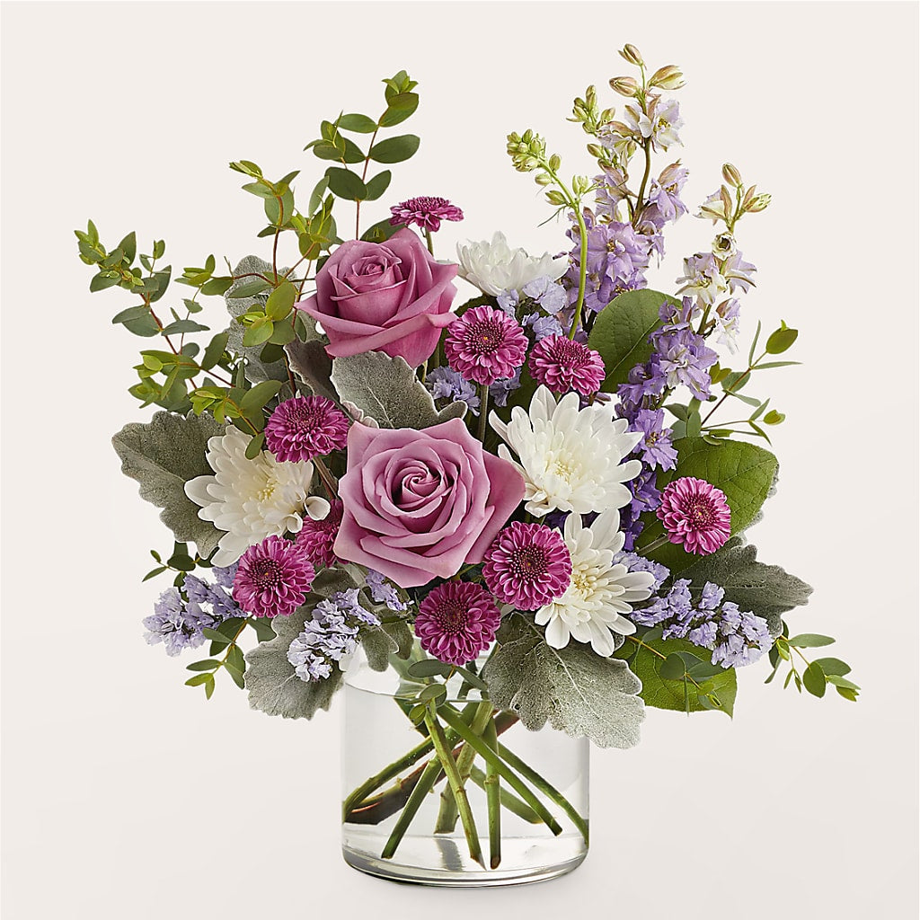 Violet Frost Bouquet – Woodbury Flowers, Woodbury GA