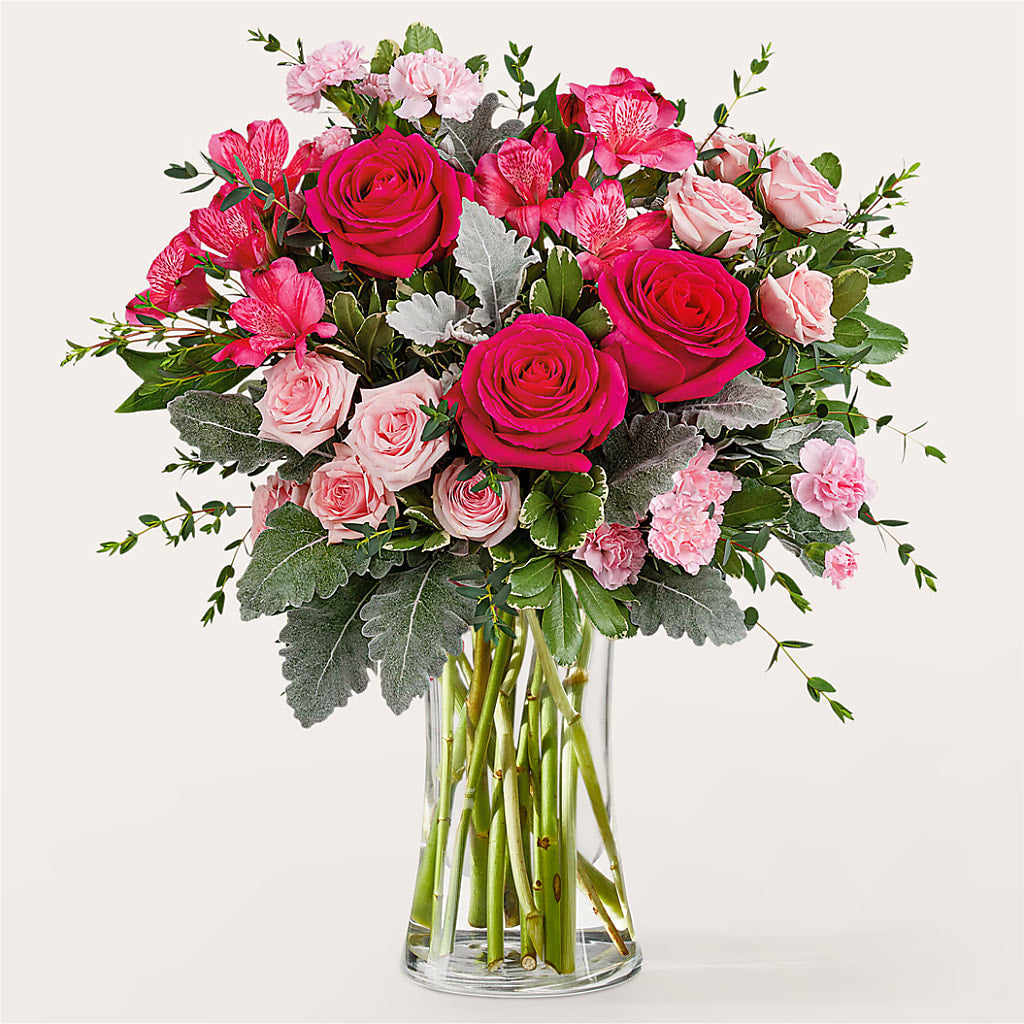 Tickled Pink Bouquet – Woodbury Flowers, Woodbury GA
