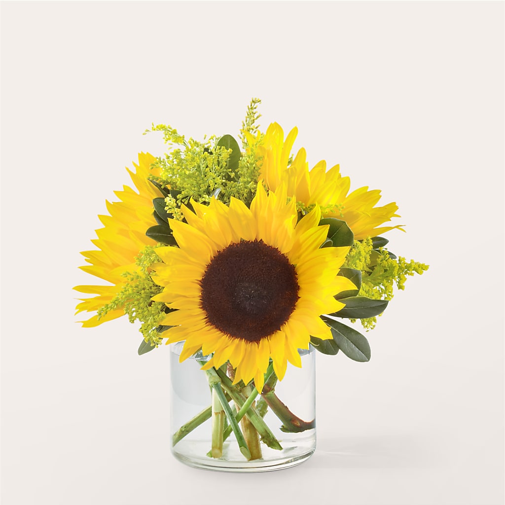 Beaming Sunflower Bouquet – Woodbury Flowers, Woodbury GA