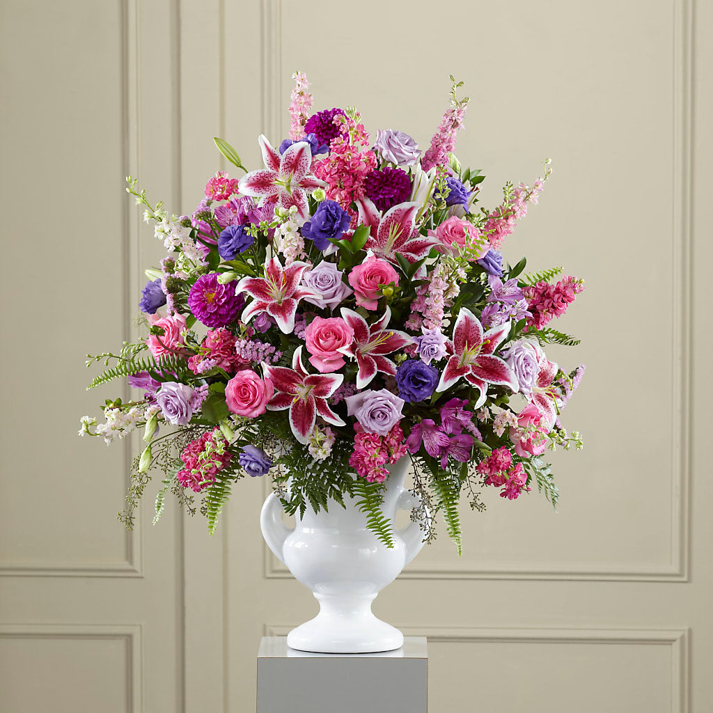 Peaceful Tribute Arrangement – Woodbury Flowers, Woodbury GA