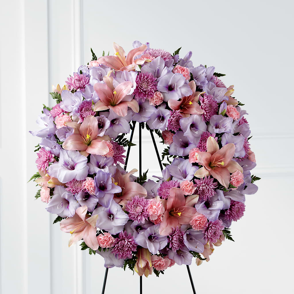 Beloved Friend Wreath – Woodbury Flowers, Woodbury GA