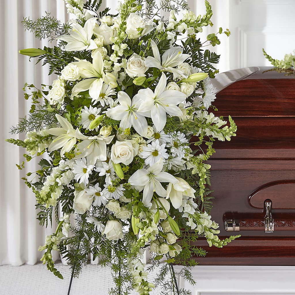 Loving Thoughts Standing Spray – Woodbury Flowers, Woodbury GA