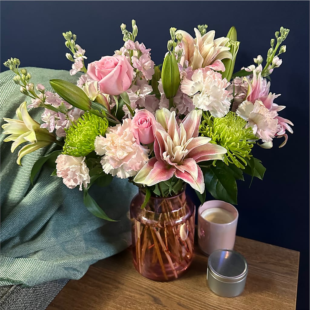 Pretty in Pink Bouquet – Woodbury Flowers, Woodbury GA