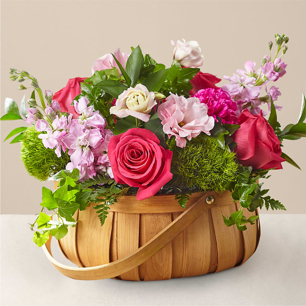 Radiance in Bloom Basket – Woodbury Flowers, Woodbury GA