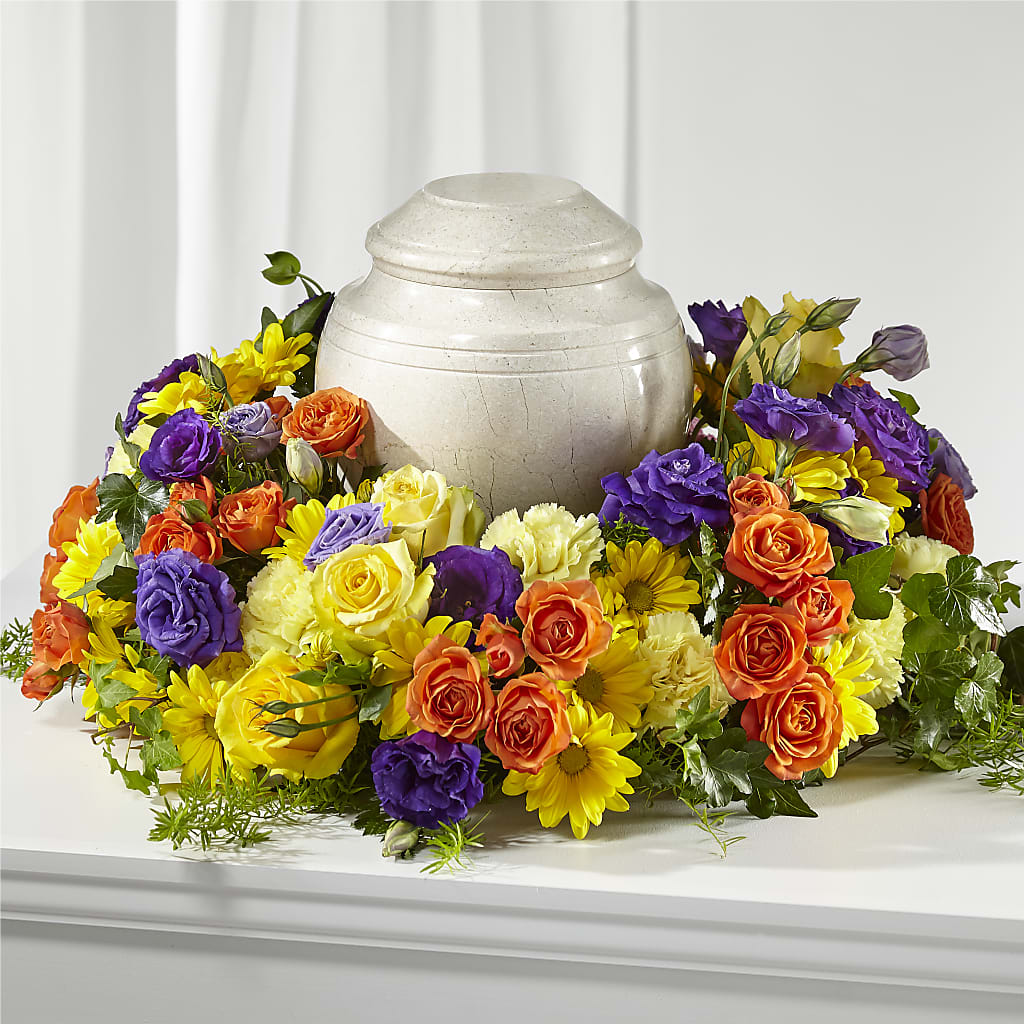 Blossoms of Remembrance Cremation Adornment – Woodbury Flowers, Woodbury GA