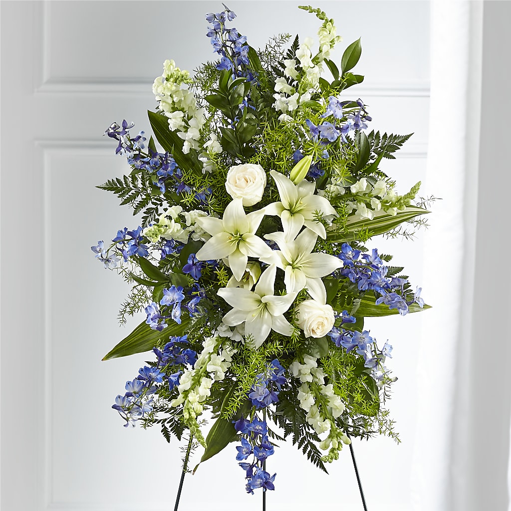 Faithful Friend Standing Spray – Woodbury Flowers, Woodbury GA