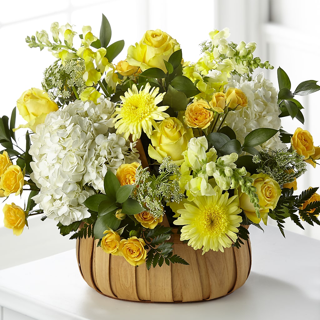 Rustic Remembrance Basket – Woodbury Flowers, Woodbury GA