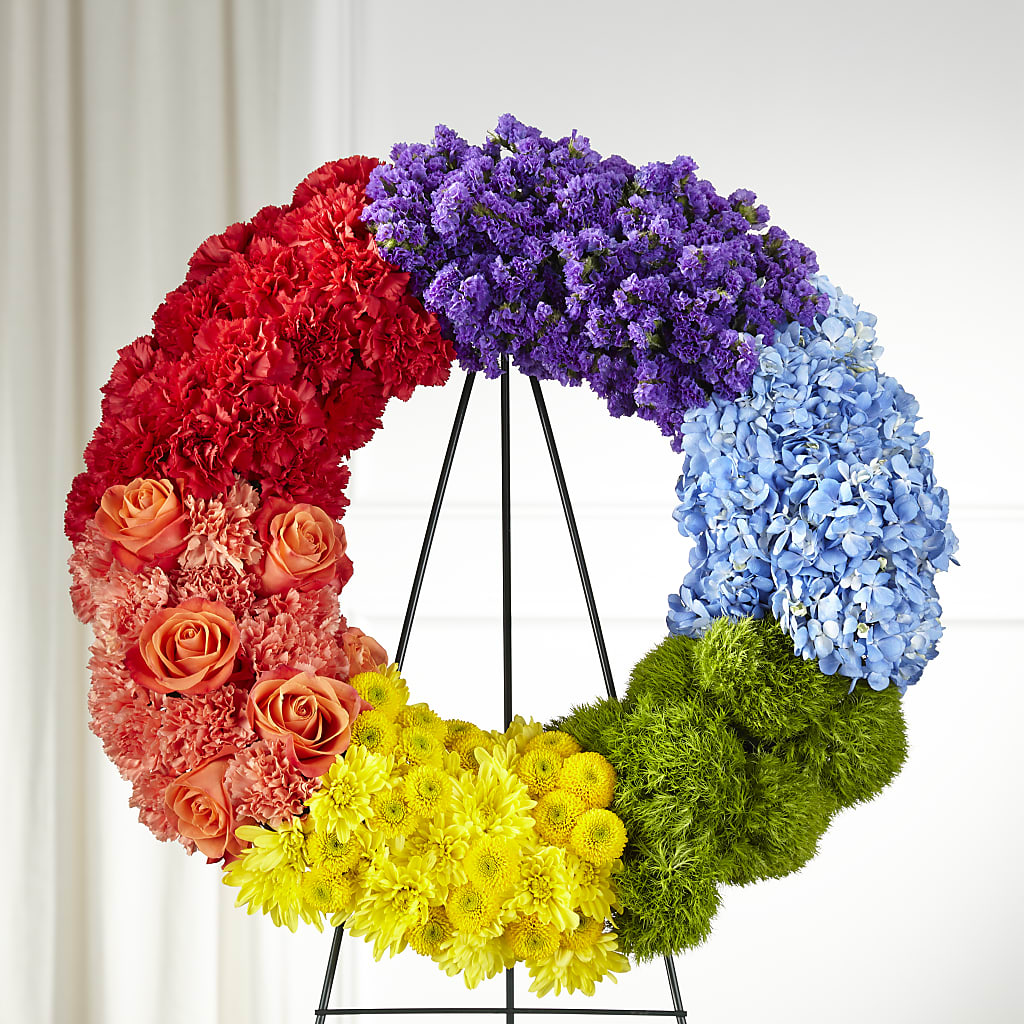 Circle of Love Wreath – Woodbury Flowers, Woodbury GA