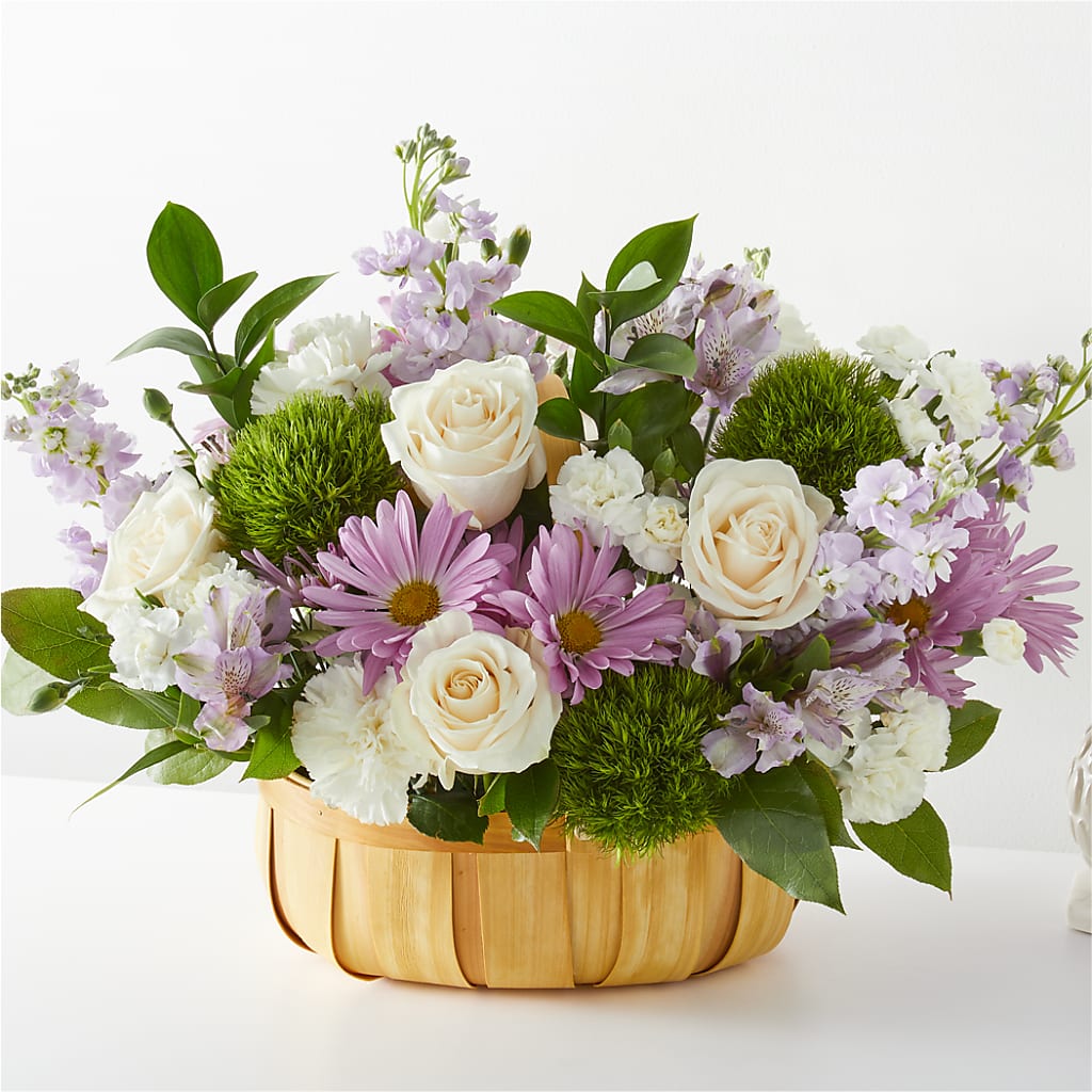 Peace & Love Basket – Woodbury Flowers, Woodbury GA