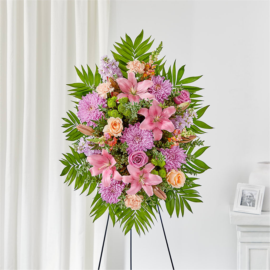 Love & Light Standing Spray – Woodbury Flowers, Woodbury GA