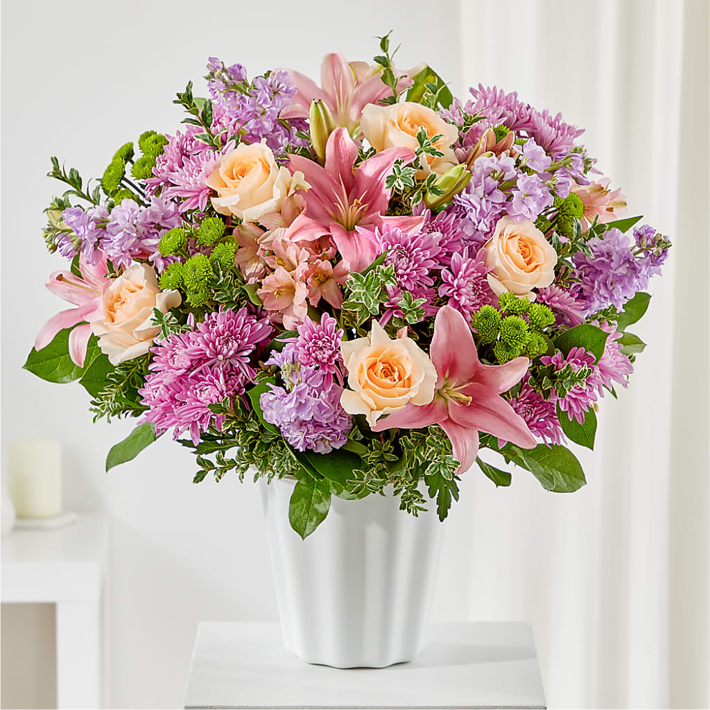 Supportive Embrace Tabletop Basket – Woodbury Flowers, Woodbury GA
