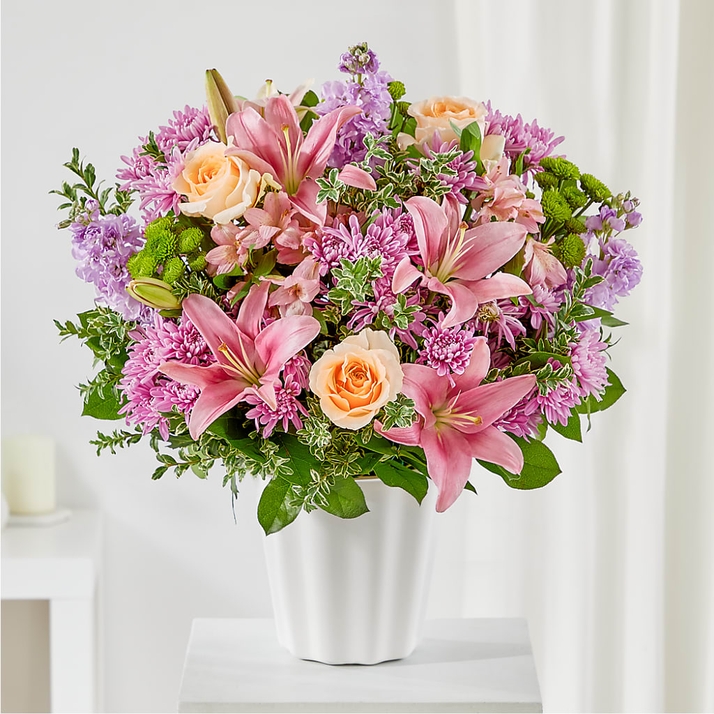 Supportive Embrace Tabletop Basket – Woodbury Flowers, Woodbury GA