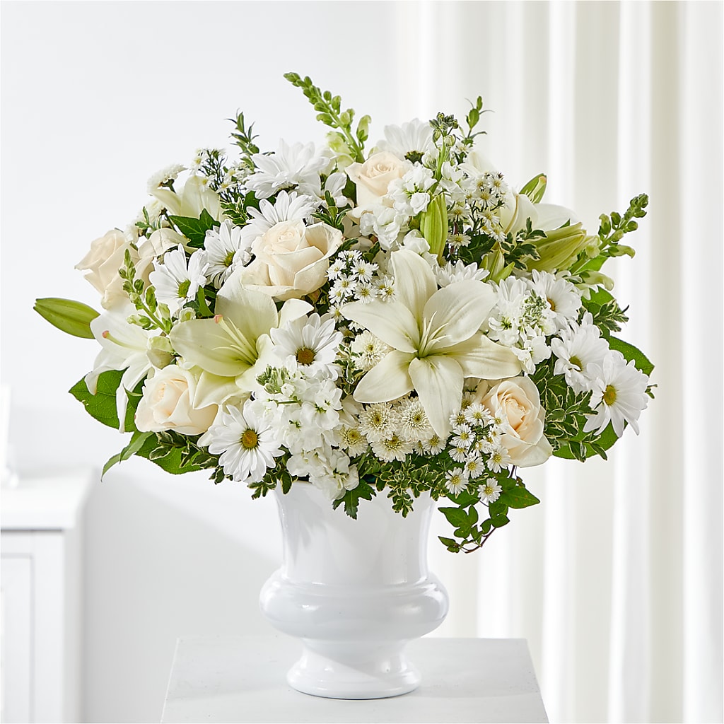 Uplifting Urn Arrangement – Woodbury Flowers, Woodbury GA