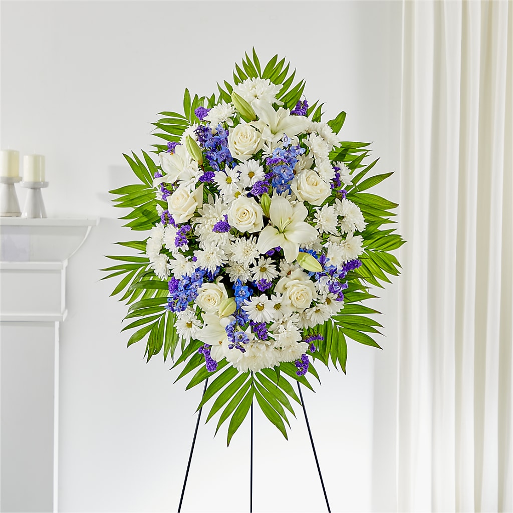 At Rest Standing Spray – Woodbury Flowers, Woodbury GA