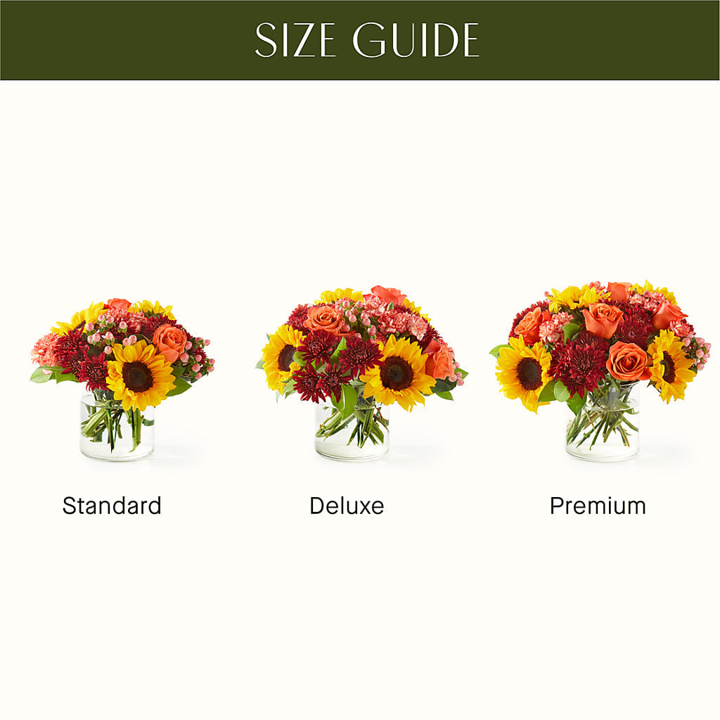 September Sunset Bouquet – Woodbury Flowers, Woodbury GA