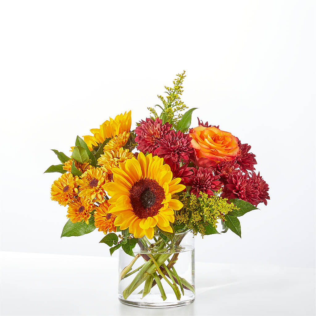 Flannel Scarf Bouquet – Woodbury Flowers, Woodbury GA