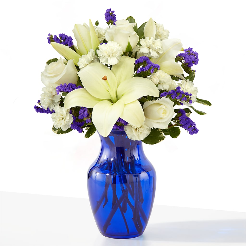 Sapphire Rush Bouquet – Woodbury Flowers, Woodbury GA