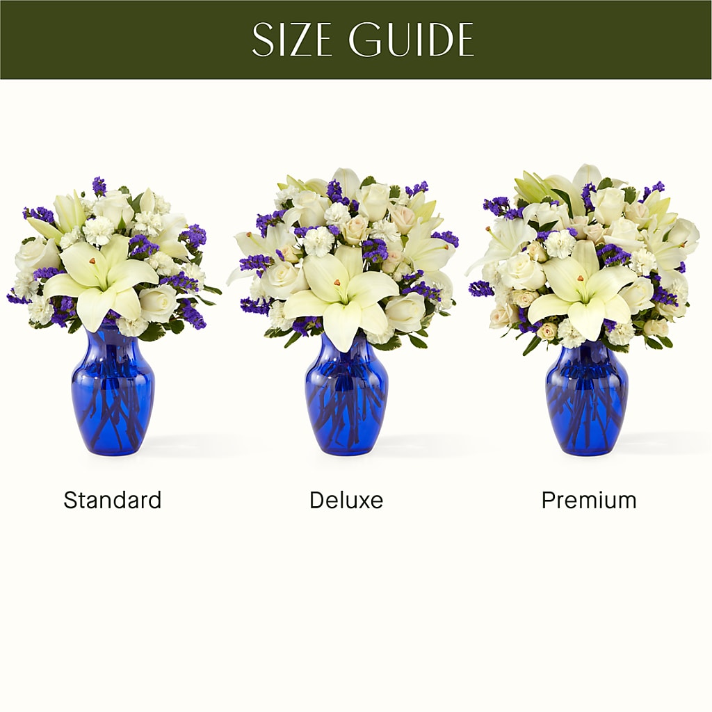 Sapphire Rush Bouquet – Woodbury Flowers, Woodbury GA
