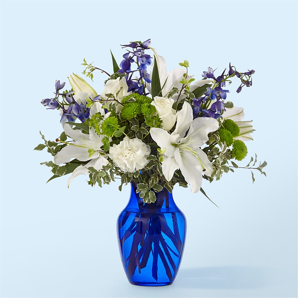 Santorini Bouquet – Woodbury Flowers, Woodbury GA