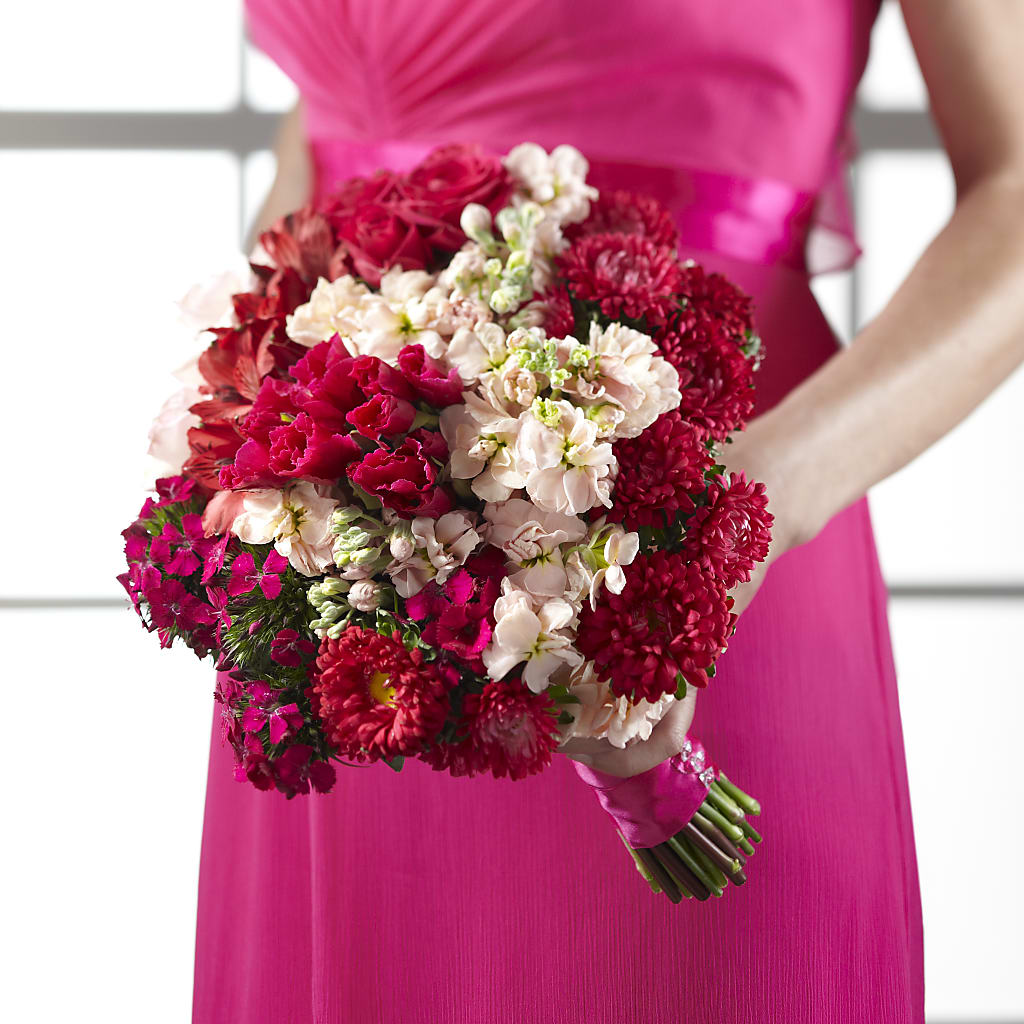 Pink Effervescence Bouquet – Woodbury Flowers, Woodbury GA