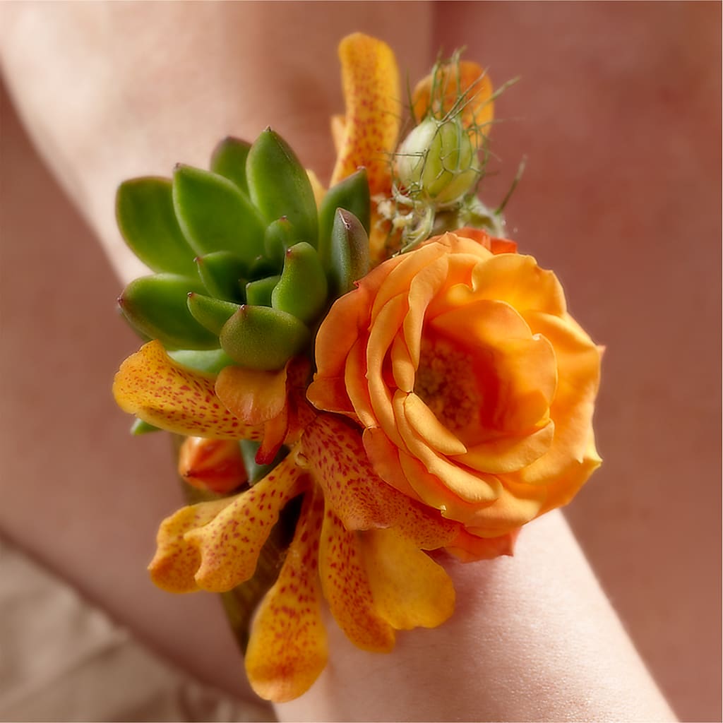 Irresistible Love Wrist Corsage – Woodbury Flowers, Woodbury GA