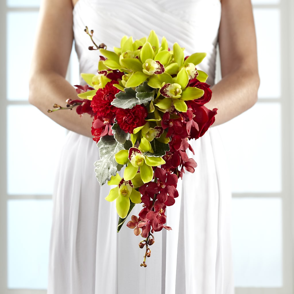Elegant Orchid Bouquet – Woodbury Flowers, Woodbury GA