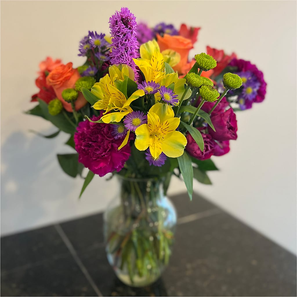 Bold & Bright – A Florist Original –  Woodbury Flowers, Woodbury GA