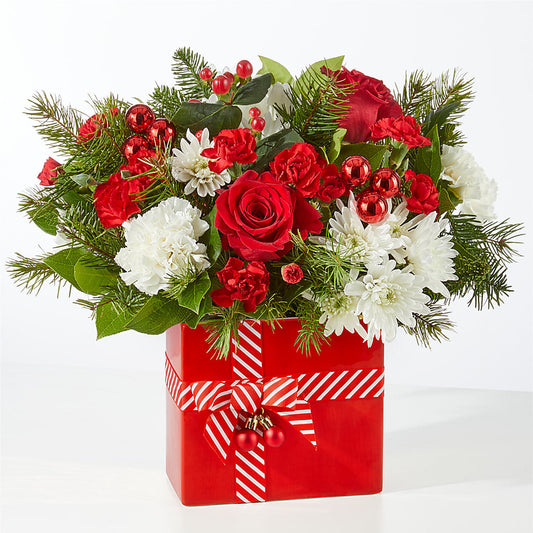 Presents Under the Tree Bouquet –  Woodbury Flowers, Woodbury GA