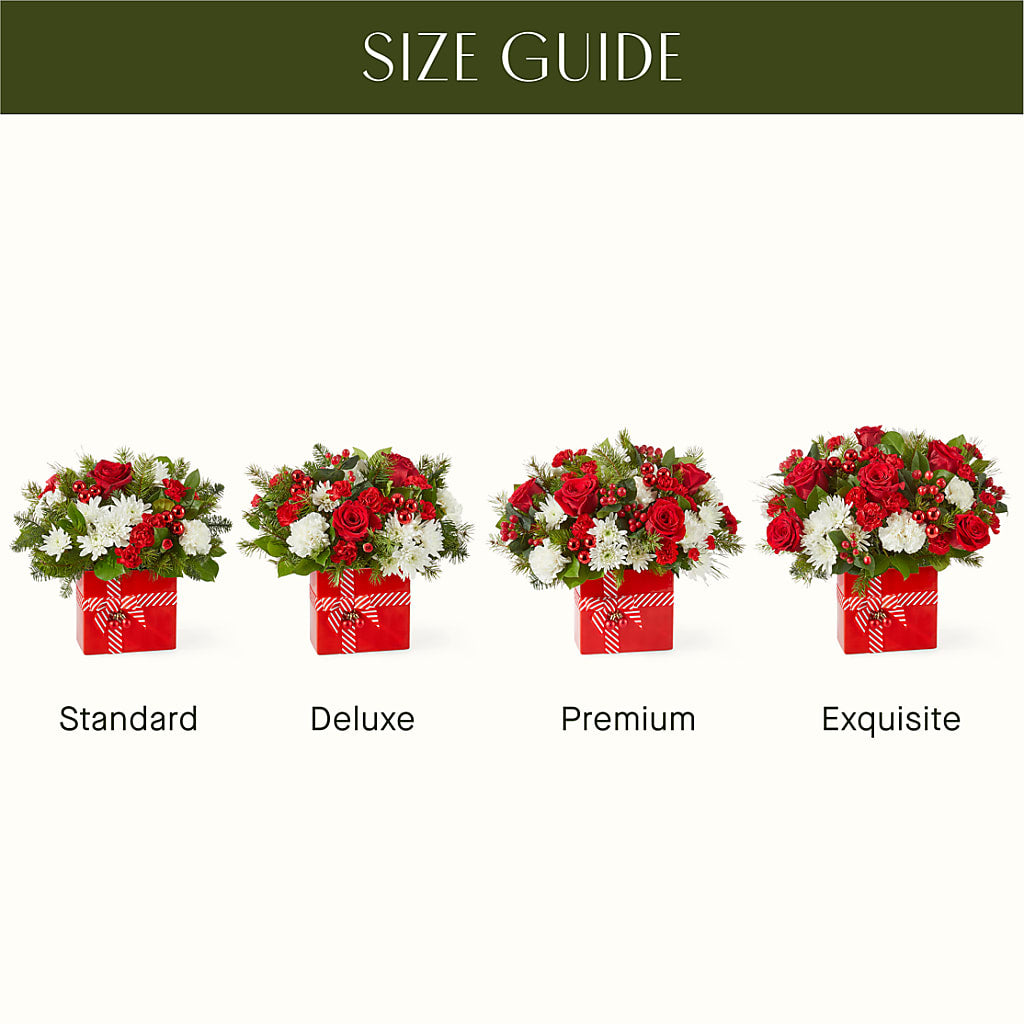 Presents Under the Tree Bouquet –  Woodbury Flowers, Woodbury GA