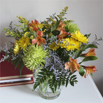 Marmalade Skies Bouquet –  Woodbury Flowers, Woodbury GA
