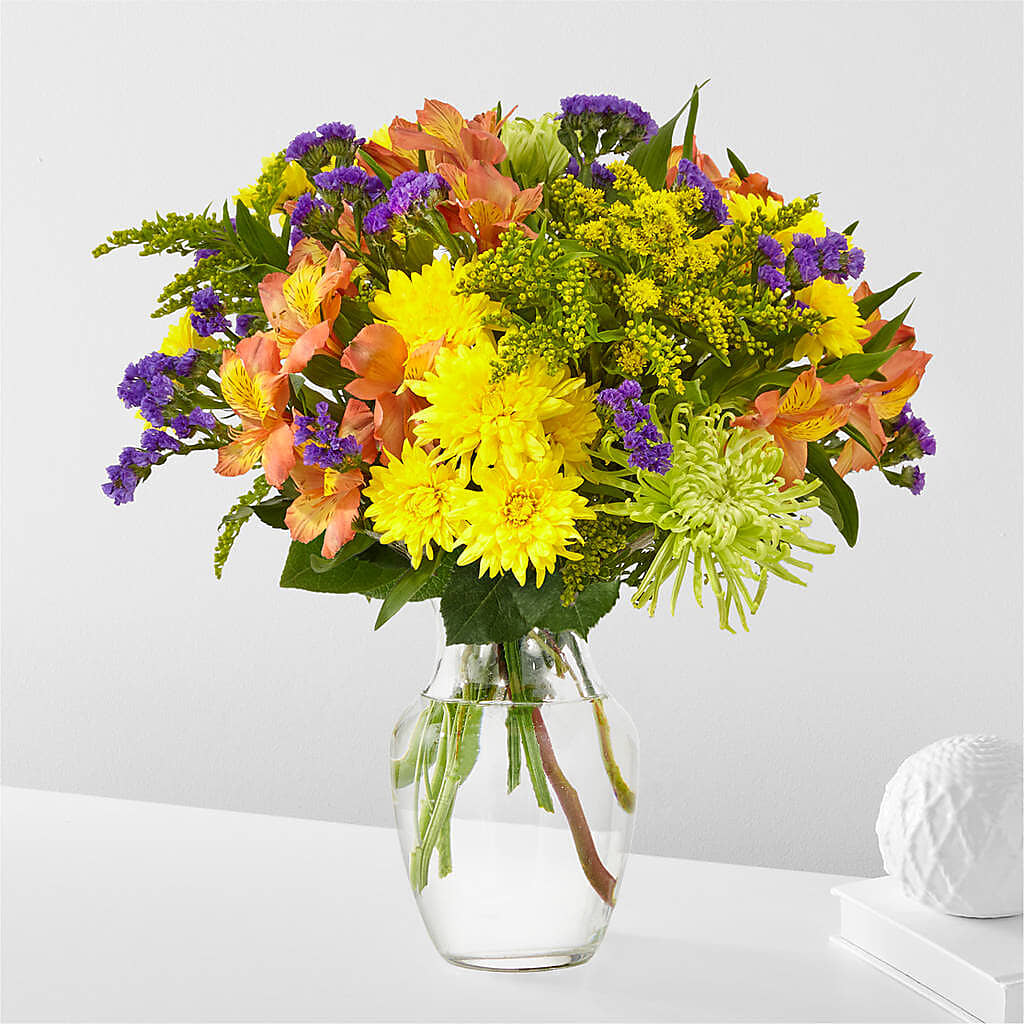 Marmalade Skies Bouquet –  Woodbury Flowers, Woodbury GA