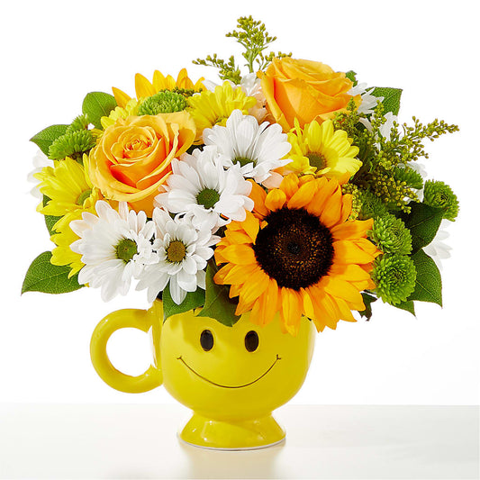 Be Happy Bouquet –  Woodbury Flowers, Woodbury GA