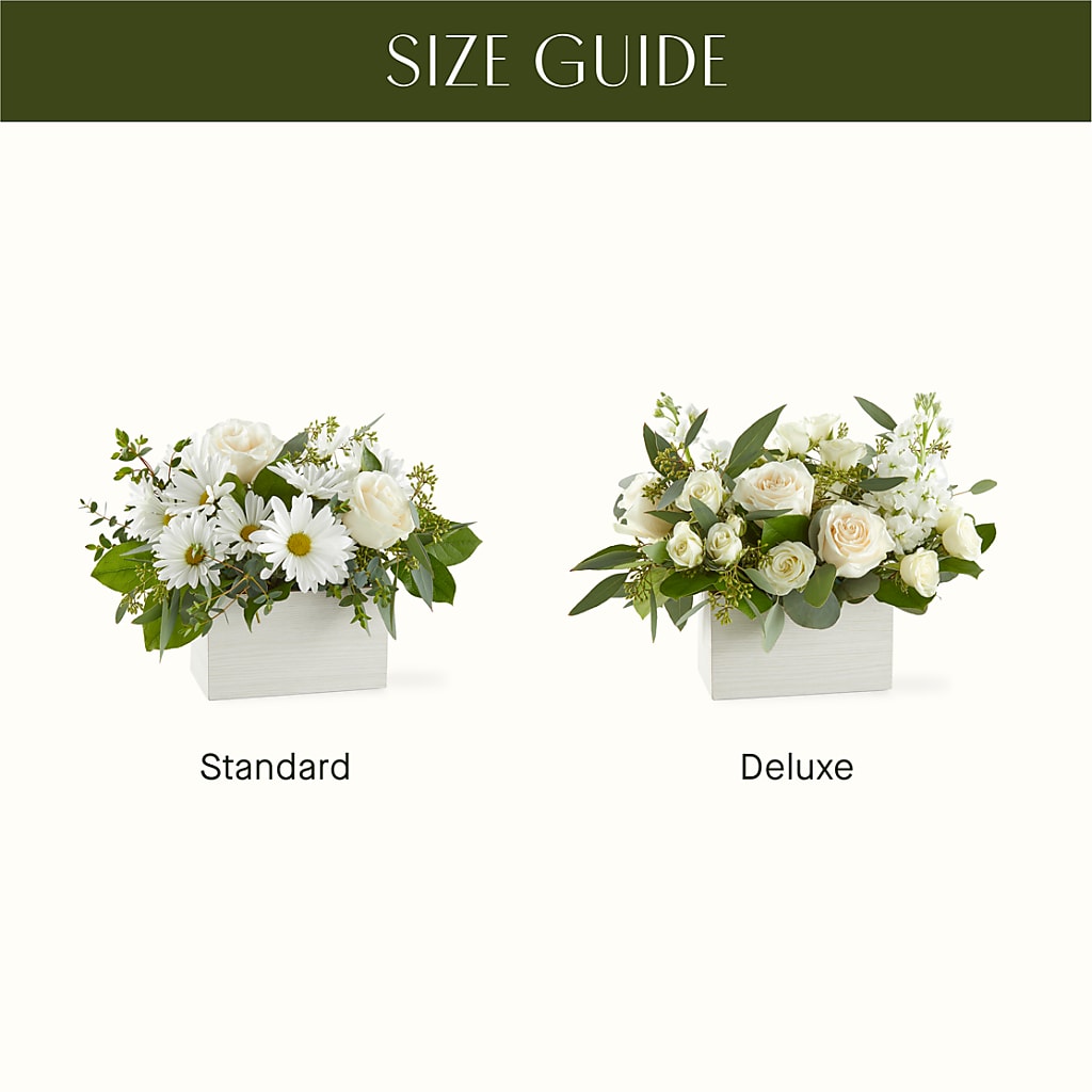 Fresh Linen Box Bouquet –  Woodbury Flowers, Woodbury GA