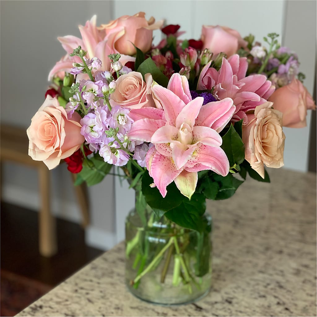 Romantique Bouquet –  Woodbury Flowers, Woodbury GA