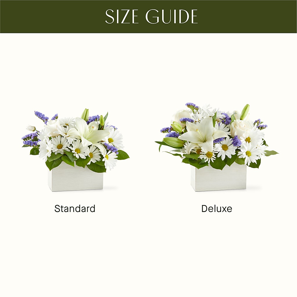 Beyond Blue Box Bouquet –  Woodbury Flowers, Woodbury GA