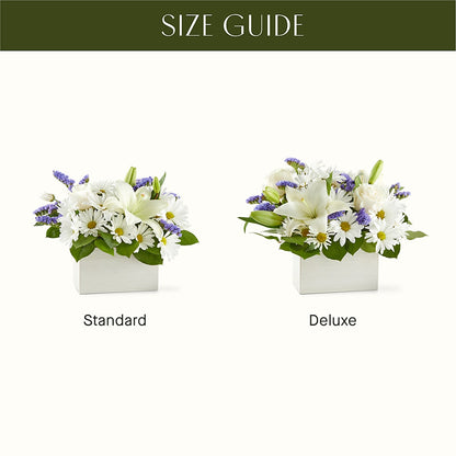 Beyond Blue Box Bouquet –  Woodbury Flowers, Woodbury GA