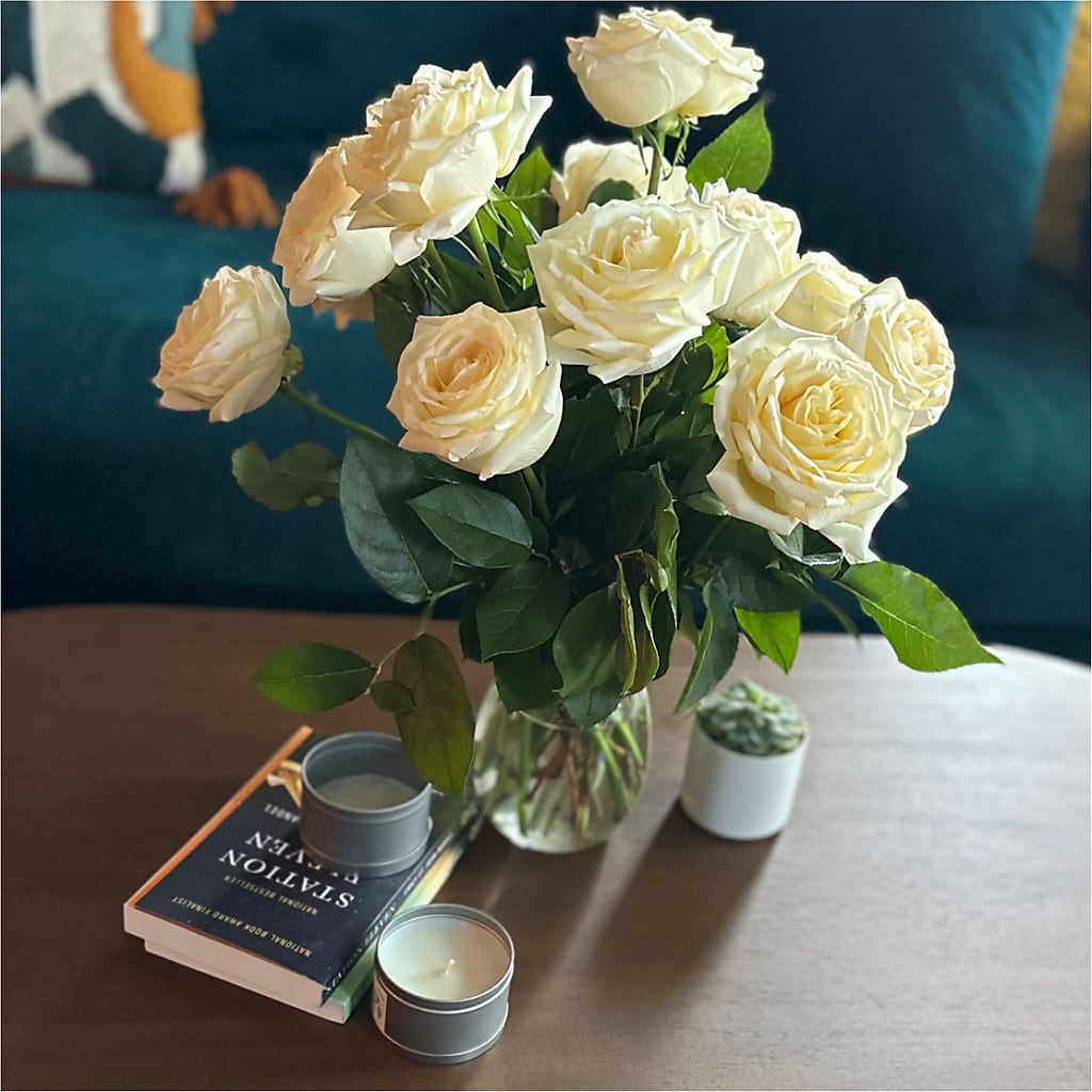 Long Stem Yellow Rose Bouquet –  Woodbury Flowers, Woodbury GA