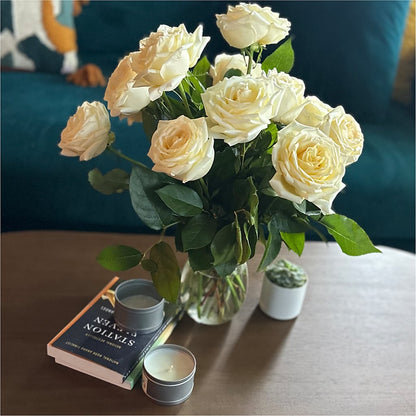 Long Stem Yellow Rose Bouquet –  Woodbury Flowers, Woodbury GA