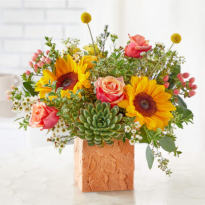 Sunflower Season Bouquet –  Woodbury Flowers, Woodbury GA
