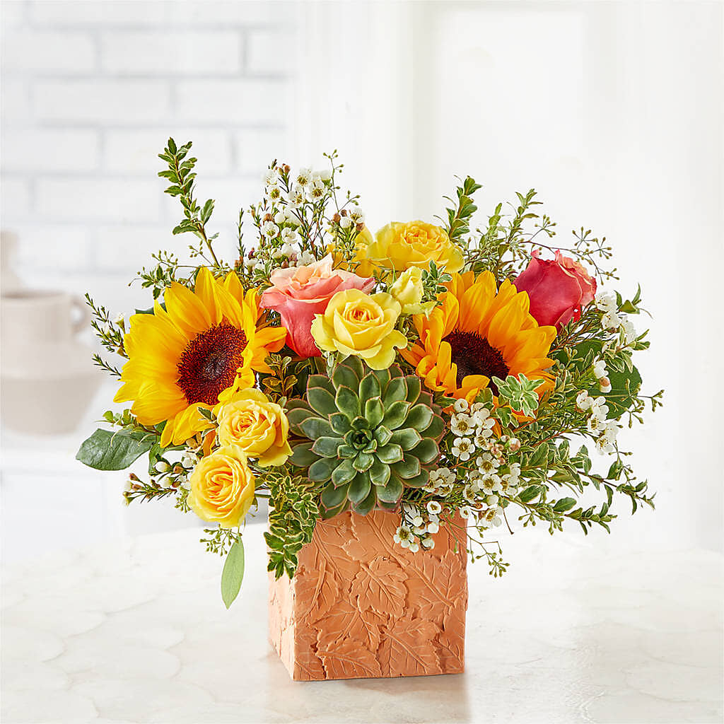 Sunflower Season Bouquet –  Woodbury Flowers, Woodbury GA
