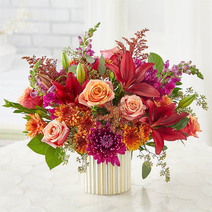 Burgundy Landscape Bouquet –  Woodbury Flowers, Woodbury GA