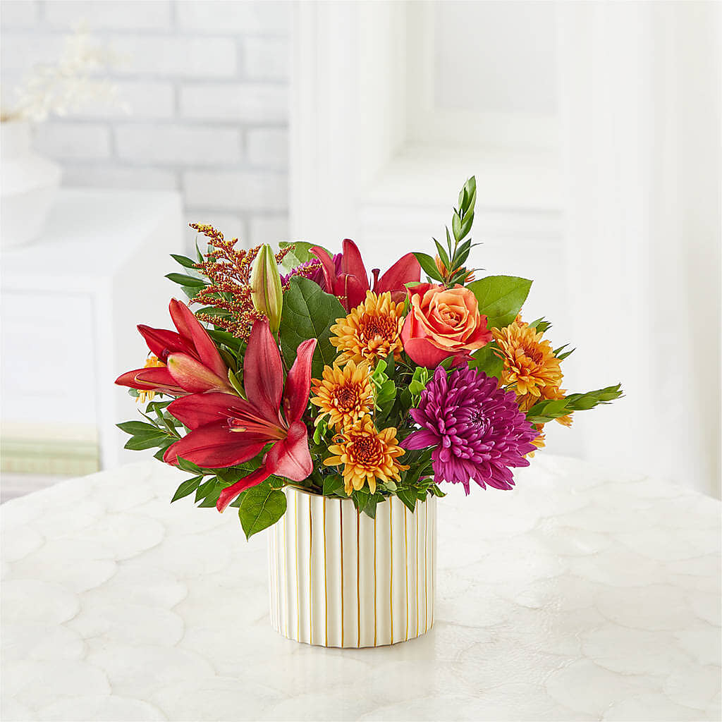 Burgundy Landscape Bouquet –  Woodbury Flowers, Woodbury GA