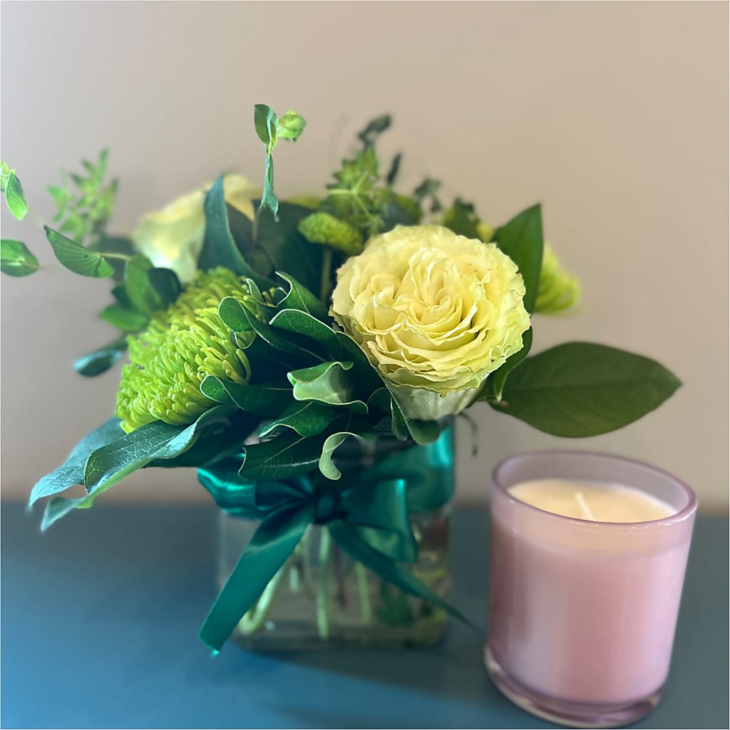 Emerald Forest Bouquet –  Woodbury Flowers, Woodbury GA